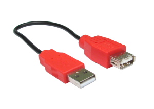 22.5cm USB Power Extension Cable