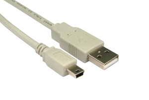 1.8m USB 2.0 A Mini B Cable