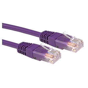 5M Violet Patch Cable CAT5e UTP Full Copper 26AWG