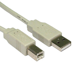 3M USB 2.0 A To B Data Cable