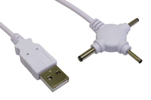 Triple Plug USB 2 Power Adapter