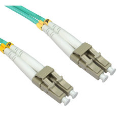 3m OM4 LC LC Fibre Optic Network Cable 50/125