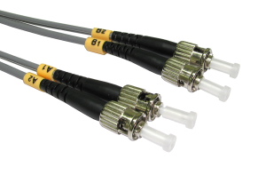 0.5m OM1 Fibre Optic Cable ST-ST 62.5/125