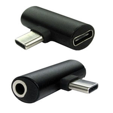 USB C to 3.5mm Audio Adapter with Power Delivery PD, Passive