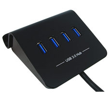 4 Port USB 3.0 Hub Rapid Charging OTG and Stand Black 4 Port USB 3.0 Hub Rapid Charging OTG and Stand Black