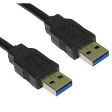 5m USB 3.0 A Male to Male Cable Black