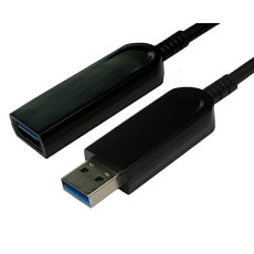 15m AOC USB 3.0 Fibre Optic Active Extension Cable 5Gbps