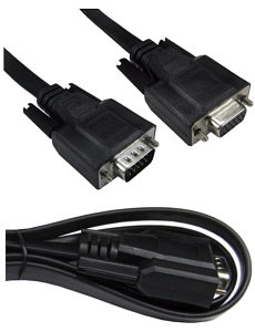 1m Flat VGA Extension Cable Super Thin