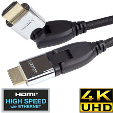 Rotate and Swivel 1m HDMI Cable