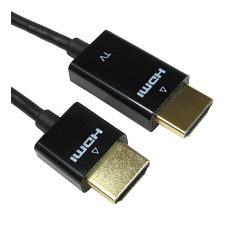 1m Thin Wire HDMI Cable High Speed with Ethernet