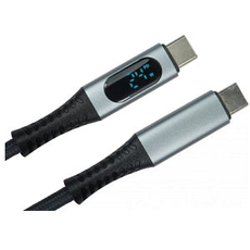 1m USB4 Cable with Digital Power Display, 240W EPR, 40Gbps
