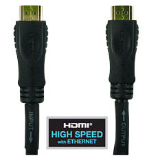 25m HDMI Cable Active High Speed with Ethernet 1.4 2.0