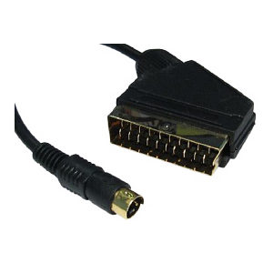 Scart to S-Video Cable 1.5m