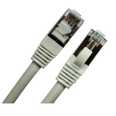 2m CAT8 Ethernet Cable CAT8.1 White LSZH 40Gbps