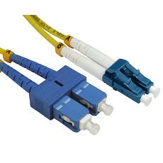 OS2 Single Mode 9/125 LC SC Fibre Optic Network Cable 2m