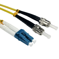 OS2 Single Mode Fibre Cable 9/125 LC ST 2m
