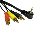 3.5mm to 3x Phono Cables
