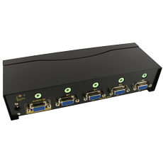 4 Port VGA Splitter with Audio