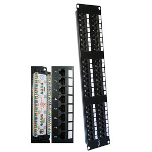 48 Port CAT5e Punch Down Patch Panel