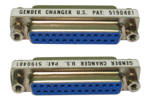 D25 F / F Slimline Gender Changer