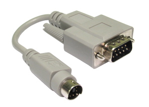 PS/2 to Serial Mouse Cable Adapter