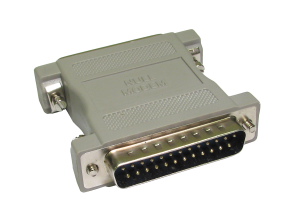 Null Modem D25male Male Adapter