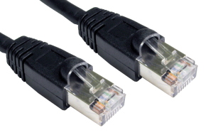 30 m Network Cable FTP Shielded CAT6 Black