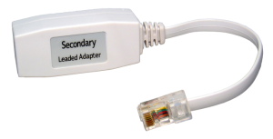Secondary Leaded Telephone Adapter