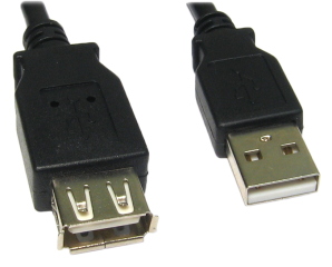 1.8m USB 2.0 Extension Cable