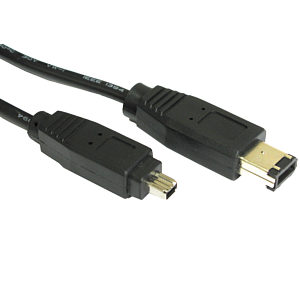 2m Firewire 6-Pin to 4-Pin 2m