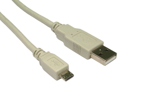 1.8m USB 2.0 Micro B cable