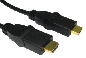 1m Swivel HDMI High Speed with Ethernet Cable