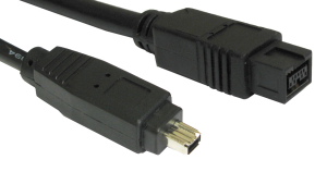 Firewire 800 to 400 9pin to 4pin 2m