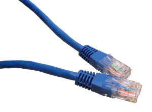 0.25m Short Ethernet Cable CAT6 UTP Blue