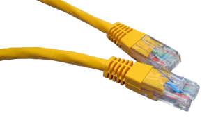 1m Yellow CAT6 Patch Cable UTP Full Copper