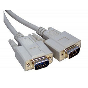 5m Grey VGA HD15male to HD15male cable