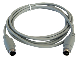 10m 10 m 6-Pin mini din male male