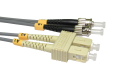 ST to SC Fibre Optic Cable