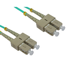 0.5m SC to SC OM3 Fibre Optic Network Cable