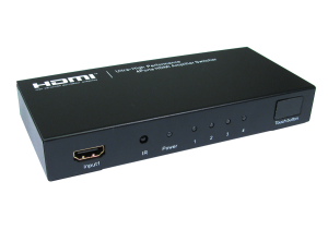 4-Port HDMI Amplified Switch