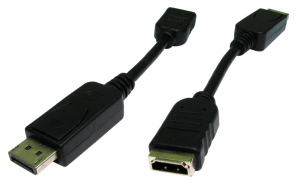 Display Port To HDMI Cable 15CM