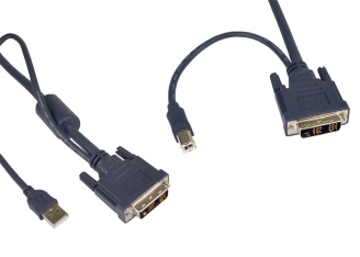 DVI-D USB Cable
