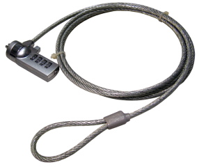 Laptop Combination Security Lock 4 Digit 1.4m Cable