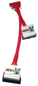 Round Floppy Drive Cable Red 48cm