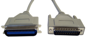 2m Parallel Printer Cable