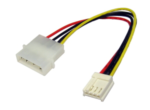 17.5cm 4-Pin Molex To Floppy Power Cable