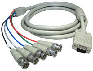 2m SVGA 5x BNC Plugs Cable