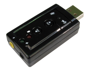 USB 3D Stereo Audio Adapter