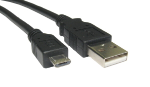 3.0M USB 2.0 Micro Data Cable A Micro B