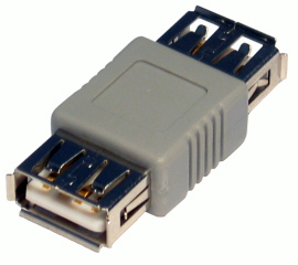 USB 2.0 Gender Changer A-Female A-Female